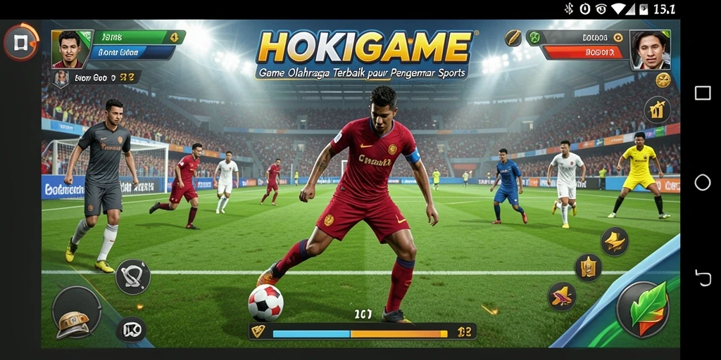 Tampilan gameplay HOKIGAME yang menegangkan dan kompetitif.