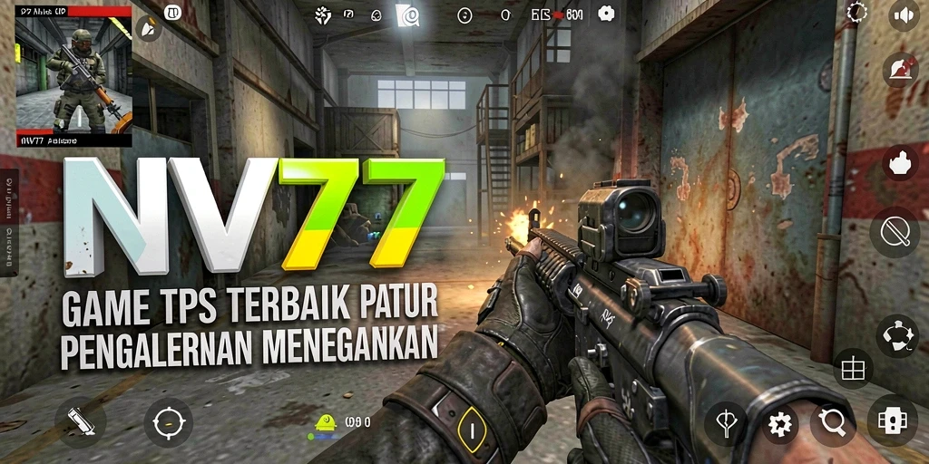 Tampilan menegangkan dari gameplay NV77 yang penuh aksi.