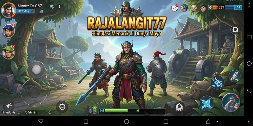 Tangkapan layar gameplay RAJALANGIT77 yang menarik dan interaktif.