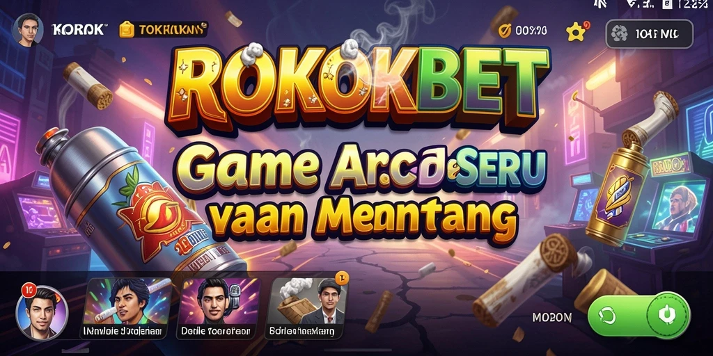 Gameplay ROKOKBET yang seru dan menantang dalam genre Arcade.