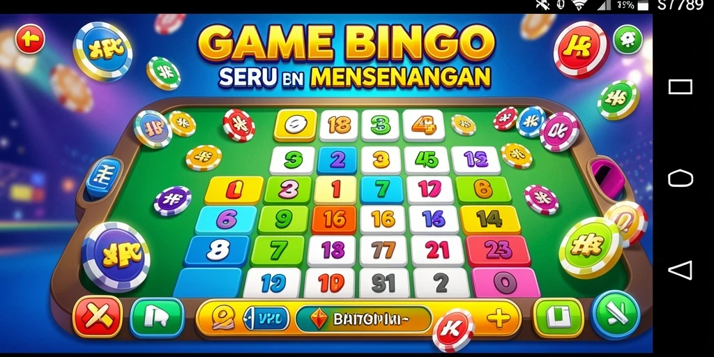 Tampilan screenshot ST789 saat bermain Bingo dengan teman-teman.