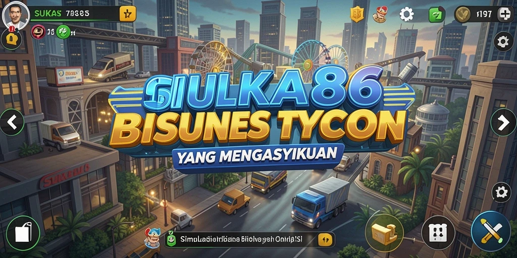 Tampilan-main game Tycoon yang menarik dan interaktif.