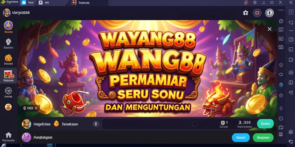 Gameplay menarik dari WAYANG88 yang menunjukkan sensasi Slot.