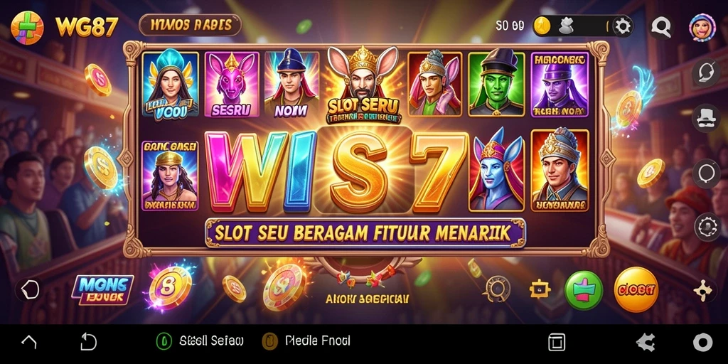 Screenshot WG87 memperlihatkan gameplay slot yang seru dan menantang.
